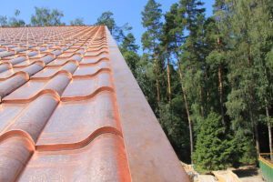 Copper Dune coating, Moscow Region, Aleksandrovka village