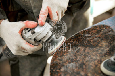 POLISHING OF NATURAL STONE AS ONE OF THE STAGES OF FINISHING